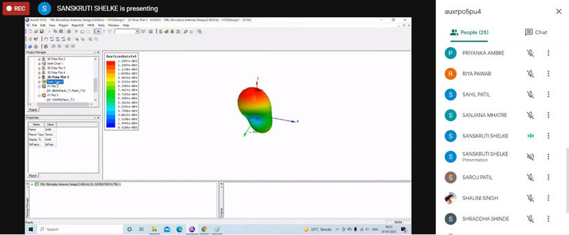 Technical Presentation on “Antenna Design using HFSS & CST Microwave Studio”  – PHCET | Pillai HOC College of Engineering and Technology