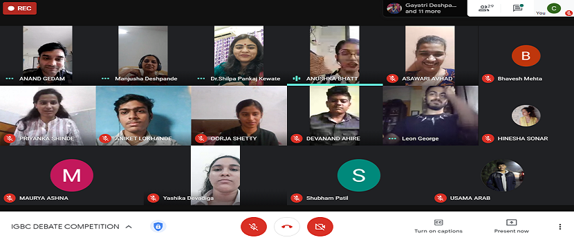 Intercollegiate virtual debate competition on Green buildings- the necessity of tomorrow or extravagance (5)