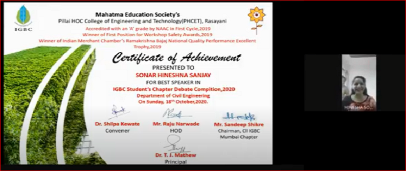 Intercollegiate virtual debate competition on Green buildings- the necessity of tomorrow or extravagance (8)