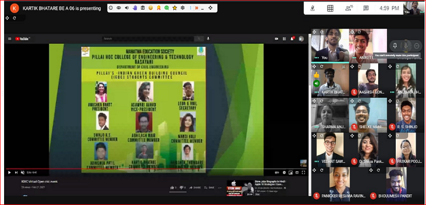 Virtual Open Mic event on Climate Change (1)