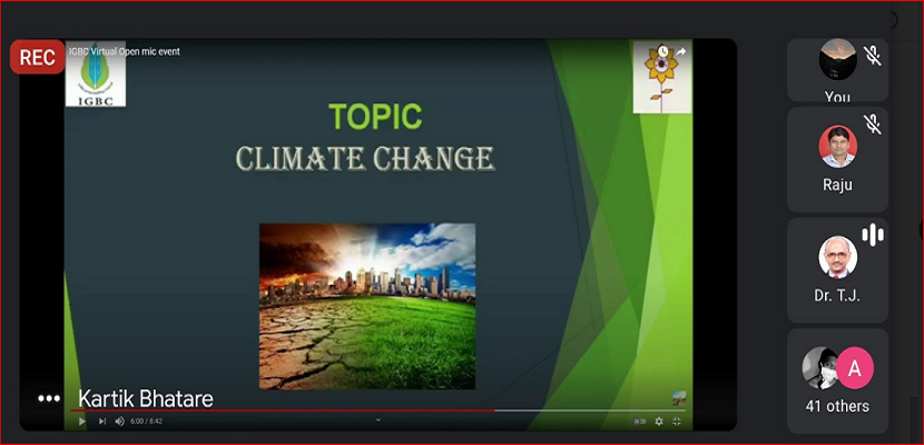 Virtual Open Mic event on Climate Change (3)