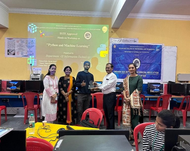 Workshop on “Python and Machine Learning” | PHCET