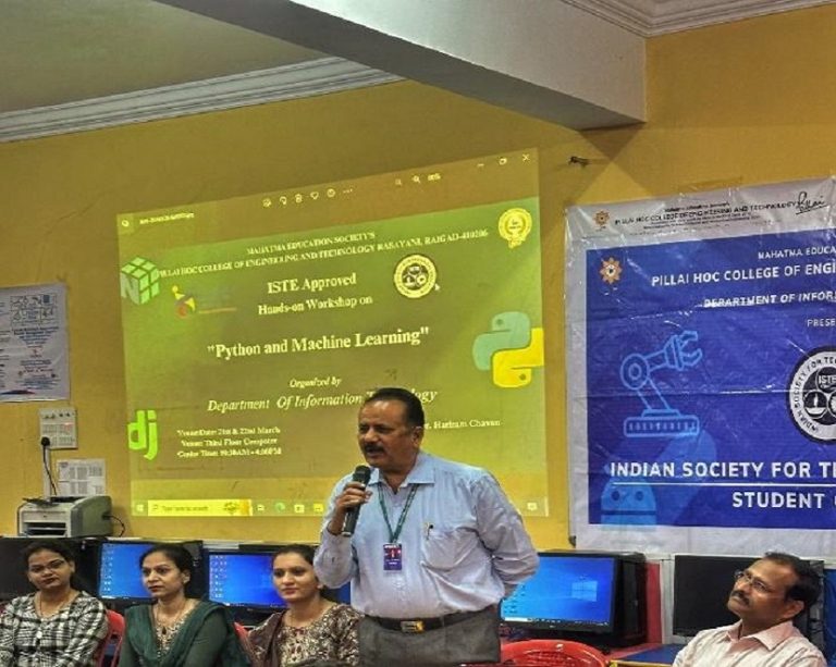 Workshop on “Python and Machine Learning” | PHCET